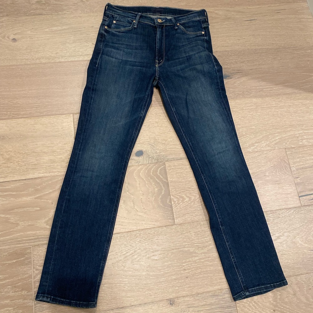 MOTHER Dazzler mid rise ankle on the edge size 27